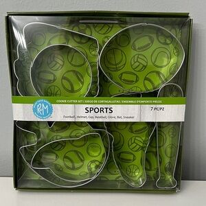 Sports Cookie Cutter Set
